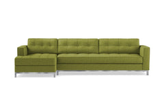 Fillmore 2pc Sleeper Sectional :: Configuration: LAF - Chaise on the Left / Sleeper Option: Deluxe Innerspring Mattress