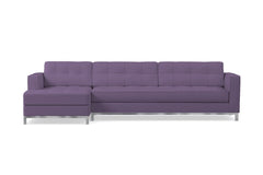 Fillmore 2pc Sleeper Sectional :: Configuration: LAF - Chaise on the Left / Sleeper Option: Memory Foam Mattress