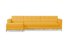Fillmore 2pc Sleeper Sectional :: Configuration: LAF - Chaise on the Left / Sleeper Option: Memory Foam Mattress