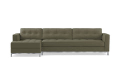 Fillmore 2pc Sleeper Sectional :: Configuration: LAF - Chaise on the Left / Sleeper Option: Memory Foam Mattress