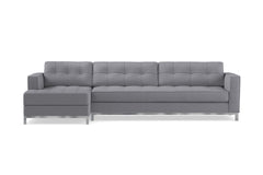 Fillmore 2pc Sleeper Sectional :: Configuration: LAF - Chaise on the Left / Sleeper Option: Memory Foam Mattress