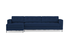 Fillmore 2pc Sleeper Sectional :: Configuration: LAF - Chaise on the Left / Sleeper Option: Memory Foam Mattress