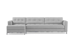 Fillmore 2pc Sleeper Sectional :: Configuration: LAF - Chaise on the Left / Sleeper Option: Memory Foam Mattress