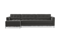 Fillmore 2pc Sleeper Sectional :: Configuration: LAF - Chaise on the Left / Sleeper Option: Memory Foam Mattress