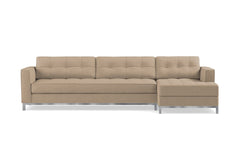 Fillmore 2pc Sleeper Sectional :: Configuration: RAF - Chaise on the Right / Sleeper Option: Deluxe Innerspring Mattress