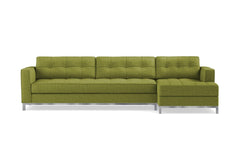 Fillmore 2pc Sleeper Sectional :: Configuration: RAF - Chaise on the Right / Sleeper Option: Deluxe Innerspring Mattress