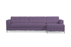 Fillmore 2pc Sleeper Sectional :: Configuration: RAF - Chaise on the Right / Sleeper Option: Memory Foam Mattress