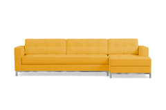 Fillmore 2pc Sleeper Sectional :: Configuration: RAF - Chaise on the Right / Sleeper Option: Deluxe Innerspring Mattress