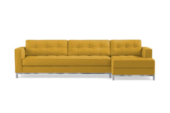 Fillmore 2pc Sleeper Sectional :: Configuration: RAF - Chaise on the Right / Sleeper Option: Deluxe Innerspring Mattress