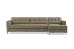 Fillmore 2pc Sleeper Sectional :: Configuration: RAF - Chaise on the Right / Sleeper Option: Deluxe Innerspring Mattress