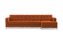 Fillmore 2pc Sleeper Sectional :: Configuration: RAF - Chaise on the Right / Sleeper Option: Deluxe Innerspring Mattress