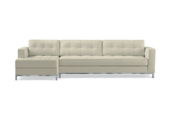 Fillmore 2pc Sleeper Sectional :: Configuration: LAF - Chaise on the Left / Sleeper Option: Deluxe Innerspring Mattress