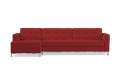 Fillmore 2pc Sleeper Sectional :: Configuration: LAF - Chaise on the Left / Sleeper Option: Memory Foam Mattress