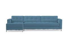 Fillmore 2pc Sleeper Sectional :: Configuration: LAF - Chaise on the Left / Sleeper Option: Memory Foam Mattress
