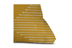 Geo Yellow Toss Pillow by Summer Sun Home Art