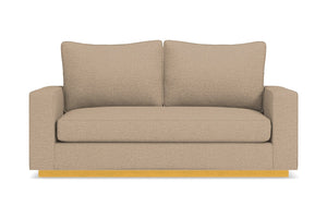 Harper Apartment Size Sleeper Sofa Bed :: Leg Finish: Natural / Sleeper Option: Deluxe Innerspring Mattress