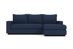 Harper Reversible Chaise Sofa :: Leg Finish: Espresso