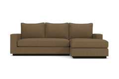 Harper Reversible Chaise Sleeper Sofa Bed :: Leg Finish: Espresso / Sleeper Option: Deluxe Innerspring Mattress