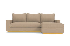 Harper Reversible Chaise Sofa :: Leg Finish: Natural