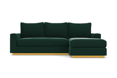 Harper Reversible Chaise Sofa :: Leg Finish: Natural