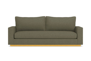 Harper Queen Size Sleeper Sofa Bed :: Leg Finish: Natural / Sleeper Option: Deluxe Innerspring Mattress