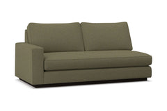 Harper Left Arm Apt Size Sofa w/ Benchseat :: Leg Finish: Espresso / Configuration: LAF - Chaise on the Left