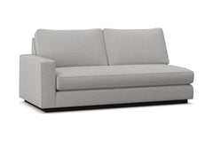Harper Left Arm Apt Size Sofa w/ Benchseat :: Leg Finish: Espresso / Configuration: LAF - Chaise on the Left