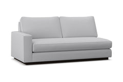 Harper Left Arm Apt Size Sofa w/ Benchseat :: Leg Finish: Espresso / Configuration: LAF - Chaise on the Left