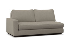 Harper Left Arm Apt Size Sofa w/ Benchseat :: Leg Finish: Espresso / Configuration: LAF - Chaise on the Left