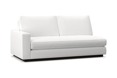 Harper Left Arm Apt Size Sofa w/ Benchseat :: Leg Finish: Espresso / Configuration: LAF - Chaise on the Left
