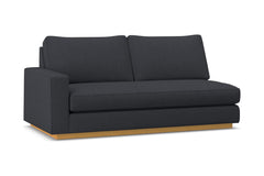 Harper Left Arm Apt Size Sofa w/ Benchseat :: Leg Finish: Natural / Configuration: LAF - Chaise on the Left