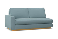 Harper Left Arm Apt Size Sofa w/ Benchseat :: Leg Finish: Natural / Configuration: LAF - Chaise on the Left