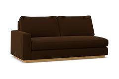 Harper Left Arm Apt Size Sofa w/ Benchseat :: Leg Finish: Natural / Configuration: LAF - Chaise on the Left