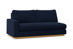 Harper Left Arm Apt Size Sofa w/ Benchseat :: Leg Finish: Natural / Configuration: LAF - Chaise on the Left