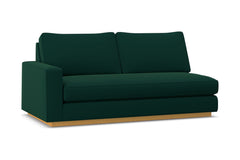 Harper Left Arm Apt Size Sofa w/ Benchseat :: Leg Finish: Natural / Configuration: LAF - Chaise on the Left