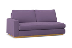 Harper Left Arm Apt Size Sofa w/ Benchseat :: Leg Finish: Natural / Configuration: LAF - Chaise on the Left