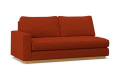 Harper Left Arm Apt Size Sofa w/ Benchseat :: Leg Finish: Natural / Configuration: LAF - Chaise on the Left