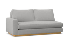 Harper Left Arm Apt Size Sofa w/ Benchseat :: Leg Finish: Natural / Configuration: LAF - Chaise on the Left