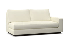 Harper Right Arm Apt Size Sofa w/ Benchseat :: Leg Finish: Espresso / Configuration: RAF - Chaise on the Right