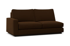 Harper Left Arm Apartment Size Sofa :: Leg Finish: Espresso / Configuration: LAF - Chaise on the Left