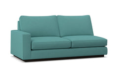 Harper Left Arm Apartment Size Sofa :: Leg Finish: Espresso / Configuration: LAF - Chaise on the Left