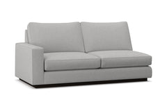 Harper Left Arm Apartment Size Sofa :: Leg Finish: Espresso / Configuration: LAF - Chaise on the Left