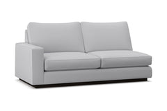 Harper Left Arm Apartment Size Sofa :: Leg Finish: Espresso / Configuration: LAF - Chaise on the Left