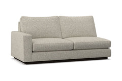 Harper Left Arm Apartment Size Sofa :: Leg Finish: Espresso / Configuration: LAF - Chaise on the Left