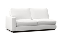 Harper Left Arm Apartment Size Sofa :: Leg Finish: Espresso / Configuration: LAF - Chaise on the Left