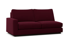 Harper Left Arm Apartment Size Sofa :: Leg Finish: Espresso / Configuration: LAF - Chaise on the Left