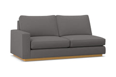 Harper Left Arm Apartment Size Sofa :: Leg Finish: Natural / Configuration: LAF - Chaise on the Left