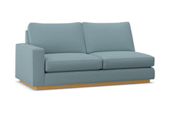 Harper Left Arm Apartment Size Sofa :: Leg Finish: Natural / Configuration: LAF - Chaise on the Left