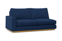 Harper Left Arm Apartment Size Sofa :: Leg Finish: Natural / Configuration: LAF - Chaise on the Left