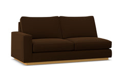 Harper Left Arm Apartment Size Sofa :: Leg Finish: Natural / Configuration: LAF - Chaise on the Left